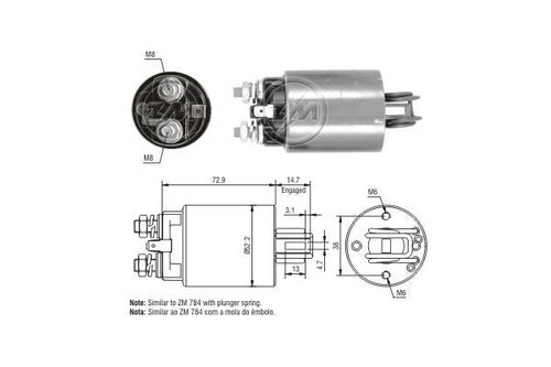 Elettromagnete motorino - elettromagnete,