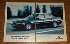 Rara Pubblicità BMW 728i -