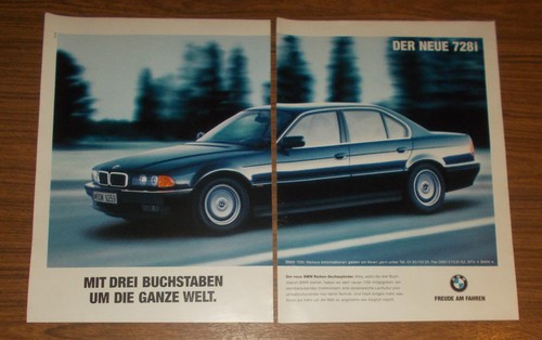 Rara pubblicità bmw - bmw, 728i