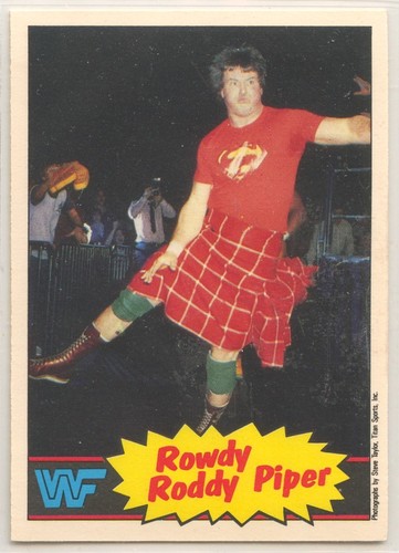 1985 pee chee wwf wrestling - 1985, o-pee-chee