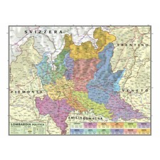 Carta geografica murale