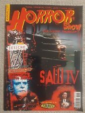 HORROR SHOW rivista N° 1 the horror magazine Clive Barker, Troma, Saw - raro