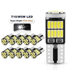 10PCS T10 LED Lampadine Targa