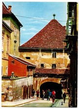 Cartolina 1892. Croazia. Zagabria. La Porta di Pietra. Non viaggiata. Buone cond
