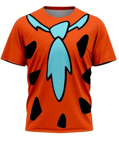 Shirt uomo adulto flinstones - uomo,