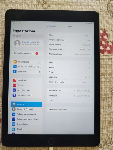 Ipad air gb - ipad, 64