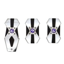 PEDALIERA SPARCO EXTREME TUNING AUTO CORSE CROMATA UNIVERSALE SPORTIVA UFFICIALE