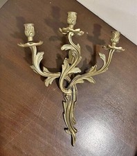 Candeliere vintage ottone