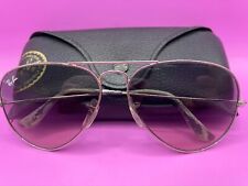 Occhiali da sole RayBan Aviator + scatola sunglasses By Luxottica lenti colorate