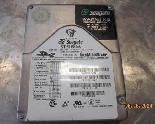 Seagate st51080a disco rigido - st51080a,