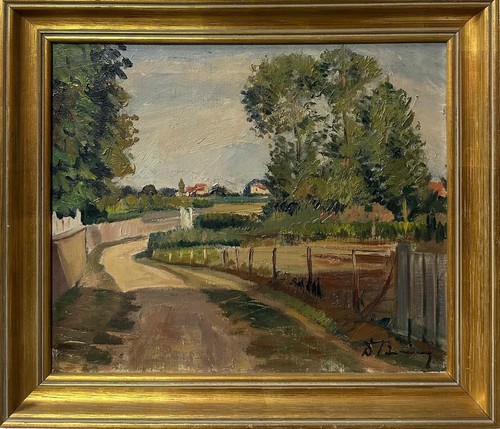 Dipinto olio impressionista