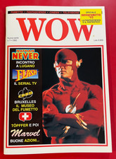 WOW n. 7 Rivista Fumetti Fantascienza Cinema TV (1992) NUOVO Flash Nathan Never