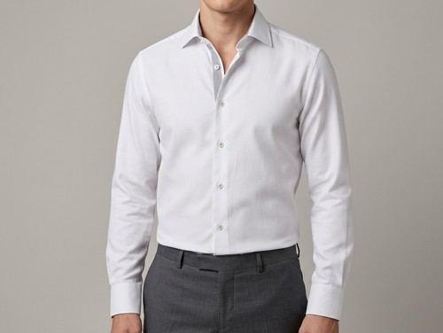 Camicia uomo clayton bianca - camicia,