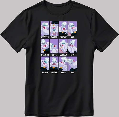 Maglietta disney ursula moods - maglietta,