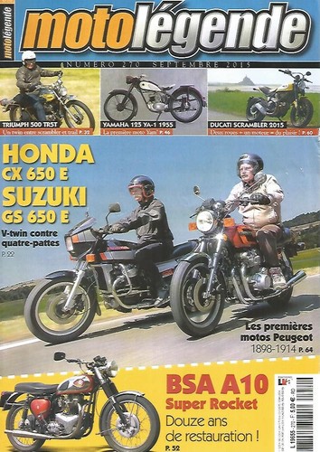 Moto legende 270 triumph - n°270,