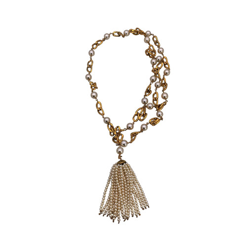 Collana cintura con nappe - nappe, in