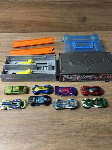 Hot wheels valigia corsa - valigia,