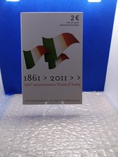 2 Euro Commemorativo Coincard Italia 2011. 150 Anni Unità D Italia. FDC 
