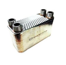 SCAMBIATORE DI CALORE 40 PIASTRE CORTO ATTACCHI DA  3/4"  MASCHIO SALDOBRASATO