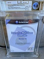 2003 Nintendo Gamecube Interactive Multi-Game Demo Disc v 13 WATA 9.2 Sealed A