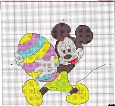 4000 SCHEMI A PUNTO CROCE DISNEY LOONEY TUNES NATALE PASQUA SU USB DVD MICRO SD