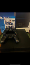 PlayStation 4 500 GB Jet Black + 2 joystick sony, cavo HDMI + scatola orig + FIFA23