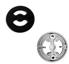 BRUCIATORE E PIATTELLO ARISTON C00289847 C00289846 ALLUMINIO CORONA NO ORIGINALE