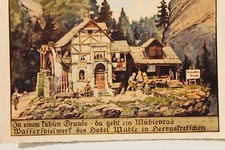 10939 AK Ruota Del Mulino Hotel Mulino Hernskretchen Boemia 1932