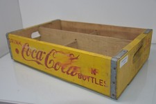 Coca Cola Scatola di Legno