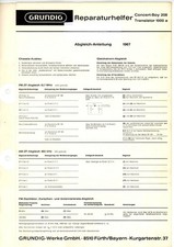 Grundig service manual - service,