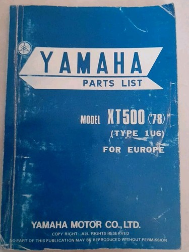 Yamaha libretto parti - libretto, di