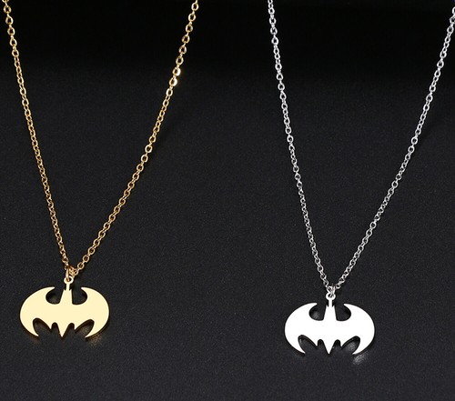 Collana catena ciondolo batman - collana,