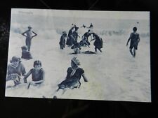 20161)  VIAREGGIO LA SPIAGGIA 1923 GIOCHI TRA LE ONDE COSTUME BAGNO