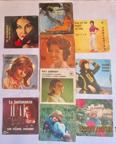Lotto copertine dischi 45 - dischi,