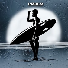 Pegatina Vinilo Surf Hombre - Surf Man - Ola - summer - Sticker- tabla surf