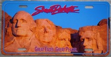 TARGA decorativa MONTE RUSHMORE monumento americano USA SOUTH DAKOTA arredo 