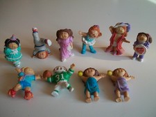 cabbage patch kids gomma dura lotto 10 personaggi 6 cm