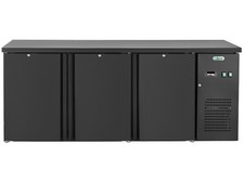 BANCO FRIGO  RETRO BANCO BAR VENTILATO NERO +2+8°C H=840 MOD.G-DC310