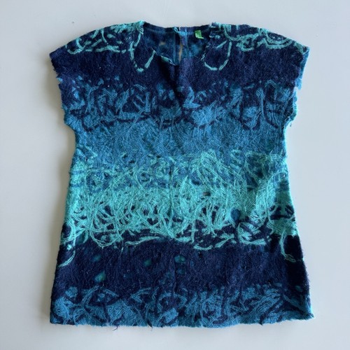 Abito blu benetton bambina - blu,