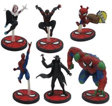 SET 6 PERSONAGGI PVC SPIDERMAN