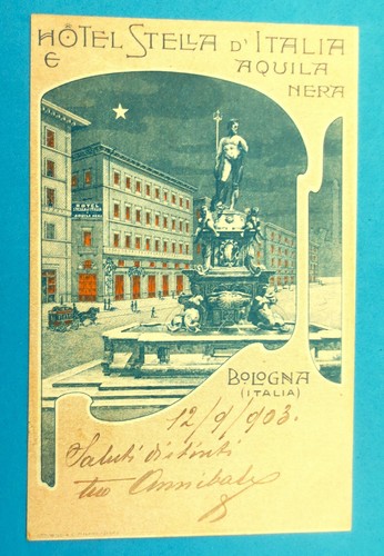 Cartolina hotel stella - hotel,