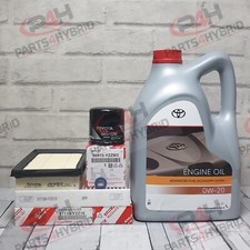 KIT ASSISTENZA IBRIDO ORIGINALE TOYOTA YARIS NHP130 1.5L 2011-2020 0W20 OLIO E FILTRI