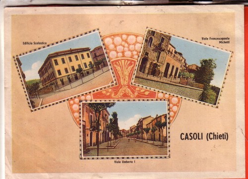 Cartolina casoli antica non - casoli,