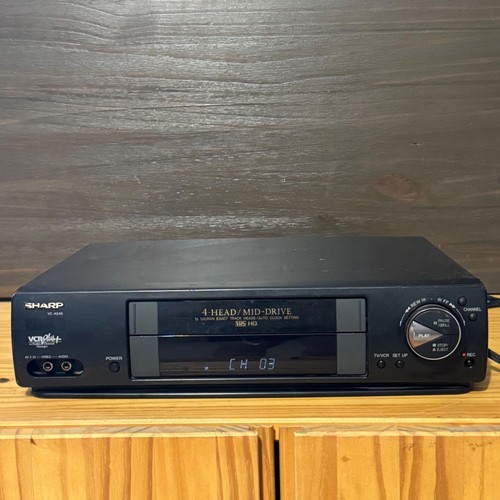 Sharp a546u lettore - vc-a546u, vcr