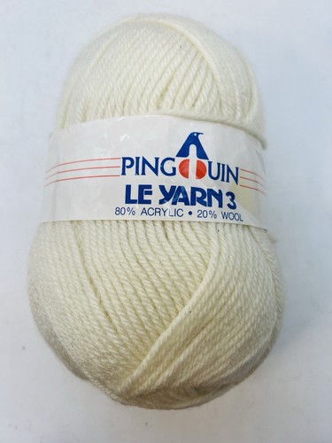 Pinguino filato crema - le,