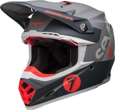 Casco Bell Moto 9S Flex Seven Vanguard MX arancione antracite