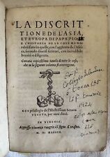 LA DISCRITTIONE DE L'ASIA ENEA