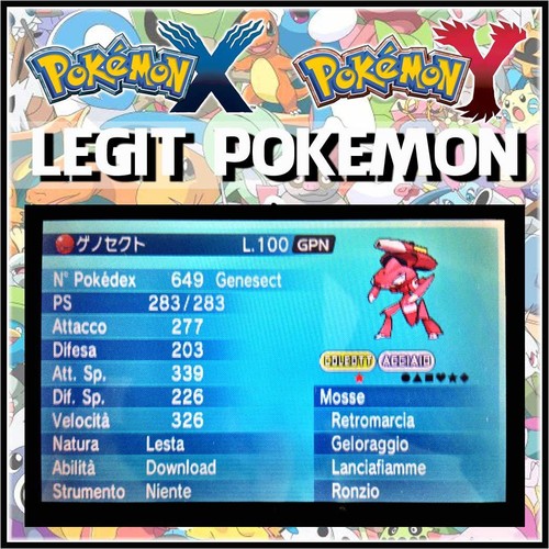 Legit pokemon mixed - pokemon, x