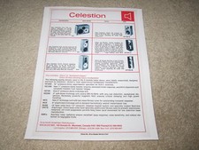 Pubblicità celestion 1978 - pubblicità,