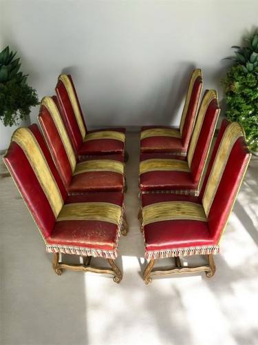 Set sedie vintage anni - set, 6